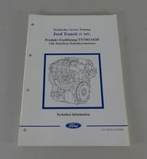 Technical Information Ford Transit 2.0L DuraTorq Turbo Diesel as of 06/2000