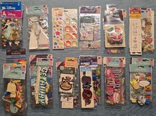 Scrapbook Stickers-13 Lots to choose from- Various themes- various manufacturers