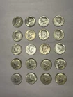 One Roll 1968 D Kennedy 40 Percent Silver Half Dollars Nice Shape 20 Coins