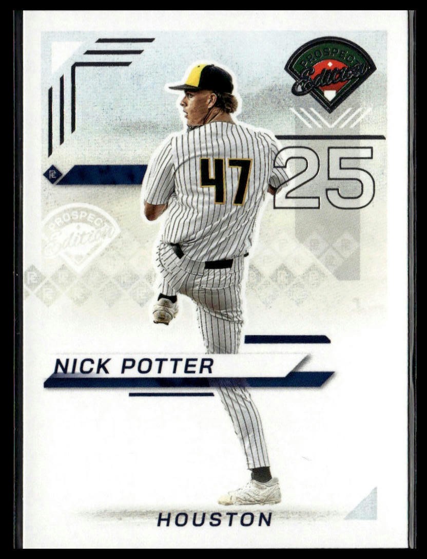 2025 Panini Prospect Edition #54 Nick Potter