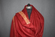 NAYAB hand embroidered shawl, kashmiri cashmere shawl 40x80 inch