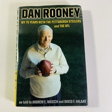 SIGNED Dan Rooney My 75 Years with the Pittsburgh Steelers