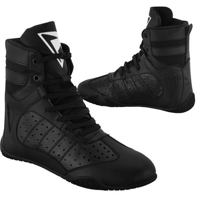 Herren Motorrad Stiefel Kurz Knöchel Reiten Gepanzert Wasserdicht Leder Schuhe CE-L2
