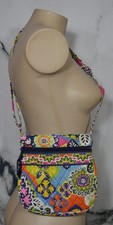 VERA BRADLEY Retired Multicolor Patterned Rio Small Crossbody Bag Adjustable Stp