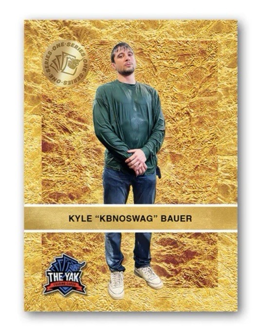 THE YAK TRADING CARDS SERIES ONE (First print) - 1 pack (ORDER IN HAND)