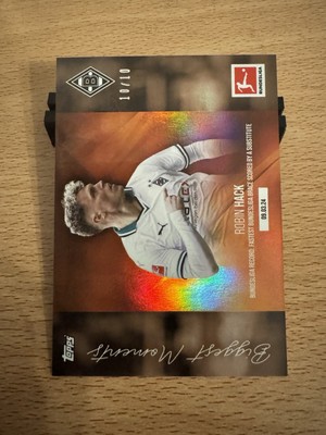 Topps Bundesliga Stars Of The Season 2024 - Robin Hack /10 - Biggest Momenta