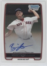 2012 Bowman Draft Chrome Draft Picks Auto Brian Johnson #BCA-BJ Auto 12g7