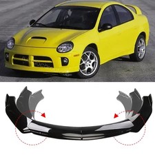 Front Bumper Lip Spoiler Splitter Body Kit Glossy Black For Dodge Neon Srt-4 Sxt