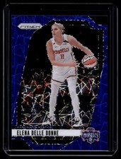 2024-25 Panini Prizm WNBA Blue Velocity Elena Delle Donne Washington Mystics #7