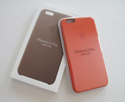 Genuine Apple Leather Case for iPhone 6 Plus/ 6S Plus (MKX92ZM/A) + (Free Case)
