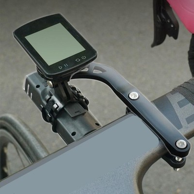Fahrradcomputer Halterung Alu Halterung Bumpy Ride Support linke Seite Montage