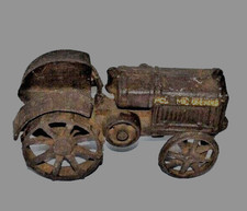 Vintage Cast Iron Toy Tractor McCormic Deering