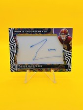 2024 Illusions - Rookie Endorsements Luke McCaffrey Auto Commanders /49