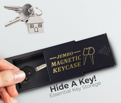 #ad Hide a Keys Magnetic Spare Key Case Jumbo Size Strong $15.00