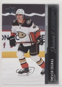 2021-22 Upper Deck Series 1 Young Guns French Trevor Zegras #232 Rookie RC