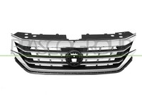 KüHlergrill KüHlergitter Schwarz Chrom GläNzend FüR VW Passat Variant