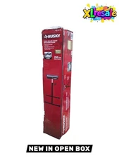 Husky 23 in. to 43 in. Stationary Steel Roller Stand with Edge Guide