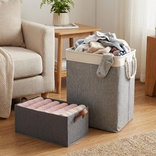 6 In 1 Laundry Basket, 65L Collapsible Laundry Hamper with Handles, Freestand... 0.01 per gallon