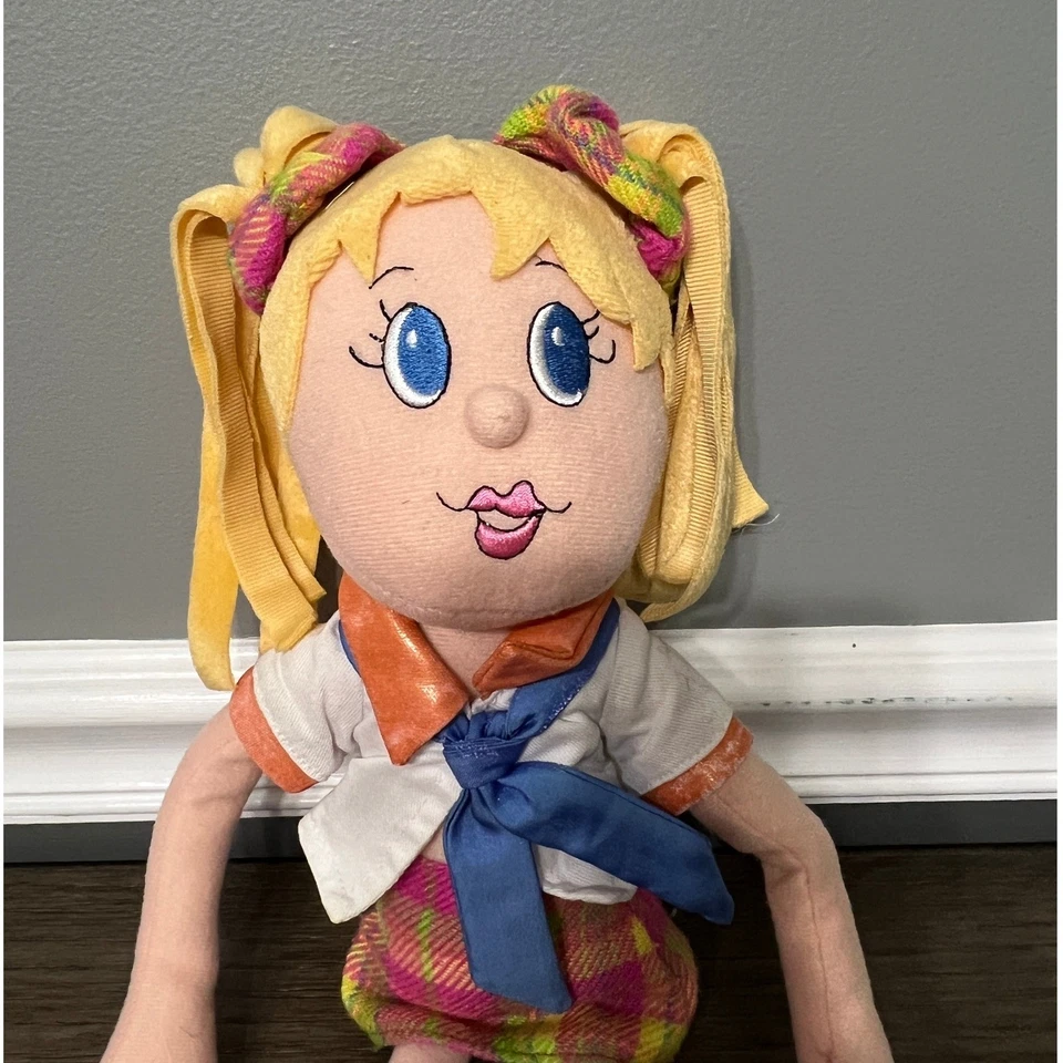 Dan Dee Collector's Choice Muñeca de Peluche Rubia Colas de Caballo Falda a Cuadros Foto 2 de 4