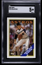 1988 Topps - Nolan Ryan #250 HOFer SGC 7