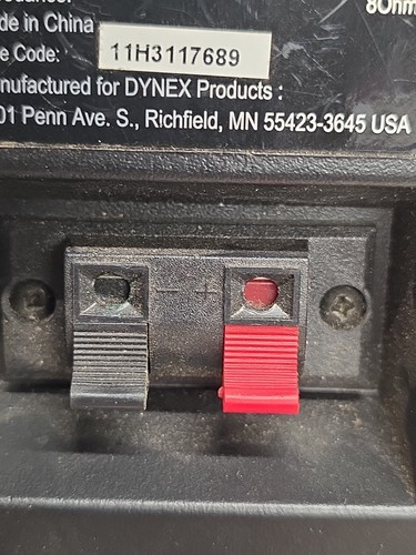 1X DYNEX 2 Way Indoor/Outdoor Speaker / DX-SP211 40 Watts RMS Pool Man Cave - Picture 6 of 6
