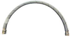 FLEXIBLE TAP CONNECTOR 22MM X 3/4" FULL LARGE BORE HOSE 900mm wras Approved