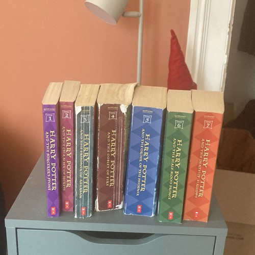Scholastic Harry Potter Complete 7 Book Set Paperback Editions Fantasy