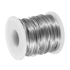 18 Gauge Jewelry Copper Wire, 45m/147.6Ft Copper Wire Craft Wire, Silver