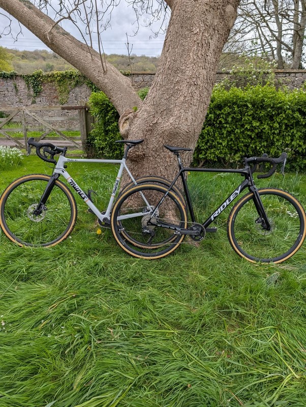 Ridley X-Night SL & Paul Milne Mud-X 56cm CX Bikes Pair