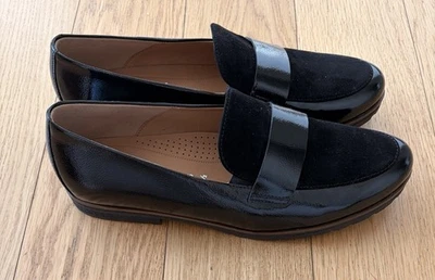 Gabor Loafer Slipper Trotteur elegant Business  Leder 7,5 Weite G Gr:41 NEU - Bild 1 von 4