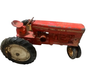 1952 Vintage Tru Scale Tractor Farm Equipment Diecast Toys Tru-Scale Old 50s 