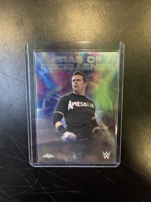 2026 Topps Chrome WWE - #ERA-1 The Miz Eras Of Excellence 2010's