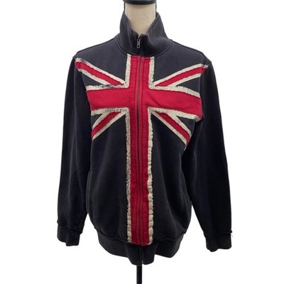 Guess Jeans vintage Large Union flag Zipup