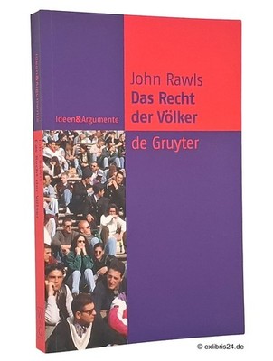 John Rawls: Das Recht der Völker | Walter de Gruyter Verlag