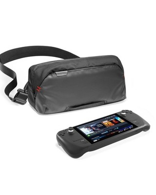 tomtoc Carrying Case for Steam Deck/OLED/Nintendo Switch 2/Rog Medium, Black 