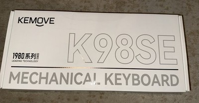 Kemove K98SE Brown Switch Mechanical Keyboard for gaming￼wired