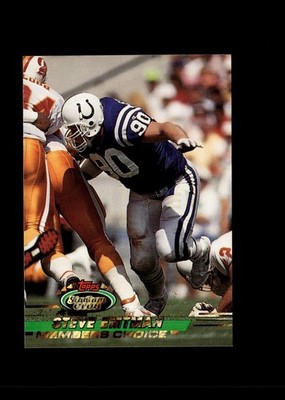 Steve Emtman MC : 1993 Topps Stadium Club NFL Card #243 : Indianapolis Colts