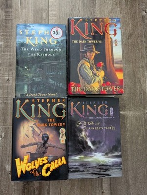 Lot of 4 The Dark Tower Stephen King Hardcover All 1st Edition 1st Printing