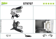 WISCHMOTOR HINTEN FÜR PEUGEOT 307 BREAK (3E), PEUGEOT 307 SW (3H) - VALEO 579707