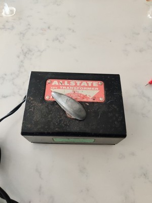 Vintage Sears 1669AS Allstate 100 Watt Toy Transformer
