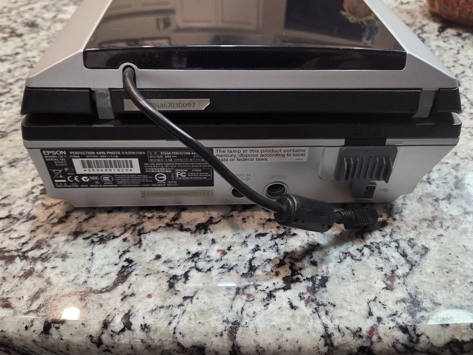 Epson Perfection 4490 Photo Flatbed Scanner - Model J192A UNIT ONLY NO CABLES - Image 4 of 4
