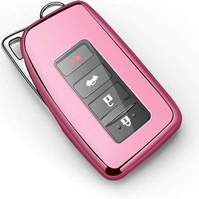 Premium Soft TPU Full Protection Key Shell Key Case Compatible with ES GSPink