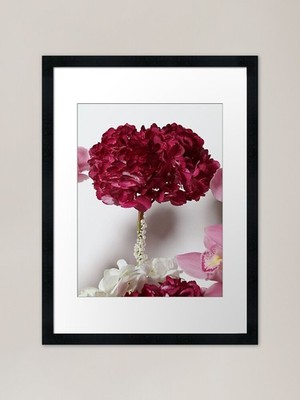 Delicate Michael Ray aNature Tapest Framed Wall Art Poster Canvas Print Picture