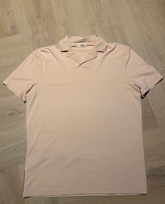 PRADA Sport Polo Shirt salmon rear pocket S
