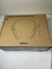 Logitech Zone Wireless Plus Bluetooth Headset With Unifying  Audio Receiver