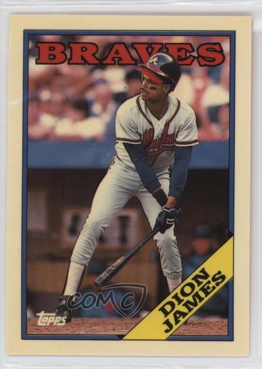 1988 Topps Collector's Edition (Tiffany) Dion James #408 0b7