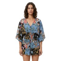 Zara Damen-Sommer-Jumpsuit Mit Blumenmuster Xs