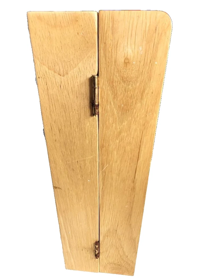 ВИНТАЖНЫЙ POMERANTZ ДЕРЕВЯННЫЙ НАСТЕННОЕ КРЕПЛЕНИЕ КЛЮЧ КОРОБКА ПИСЬМО ОРГАНАЙЗЕР ДЕРЖАТЕЛЬ 10 X 8» - Изображение 3 из 4