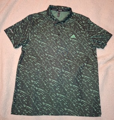 Adidas Herren Poloshirt Hemd XL Splatter Camo Parley Ocean Plastic