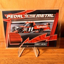 2025 Panini Donruss Nascar - Pedal to the Metal Materials Corey Heim #PM-CHM Red